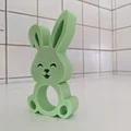Thỏ Easter trang trí/giữ khăn ăn (Easter bunny napkin decoration rabbit) - Thumbnail 2
