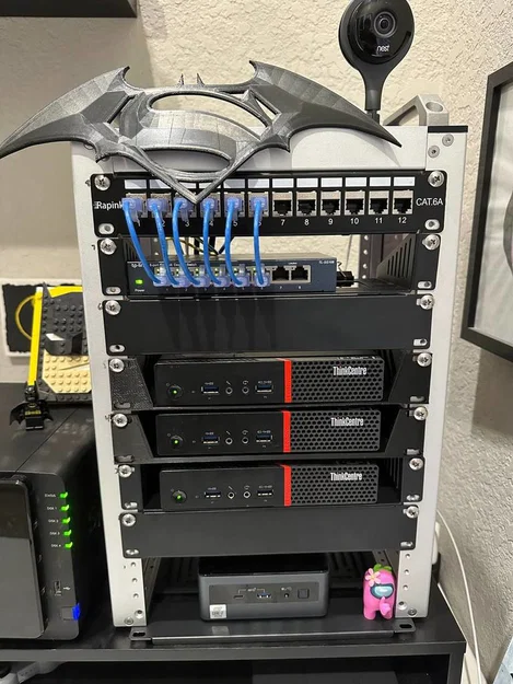 Kệ rack 10 inch GeeekPi (GeeekPi 10 in rack shelf) - Image 1