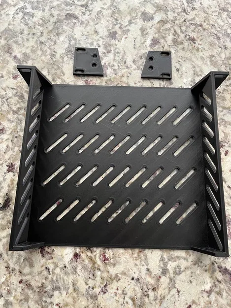 Kệ rack 10 inch GeeekPi (GeeekPi 10 in rack shelf) - Image 2