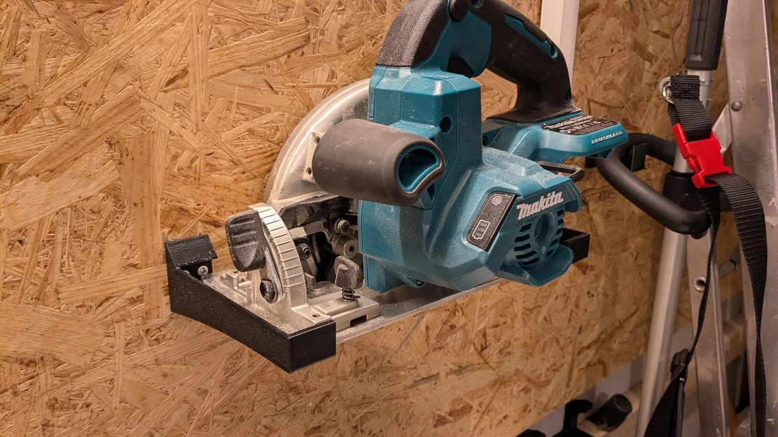 Giá treo tường cho máy cưa đĩa Makita (Wall mount for Makita Circular Saw) - Image 1