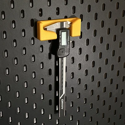 Giá treo thước kẹp Caliper cho bảng IKEA Skådis in 3D