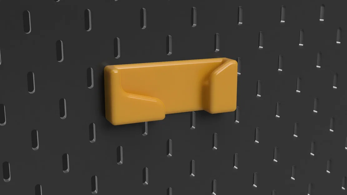 Giá treo thước kẹp Caliper cho bảng IKEA Skådis in 3D - Image 2