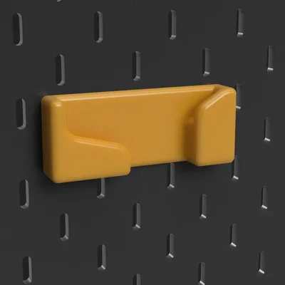 Giá treo thước kẹp Caliper cho bảng IKEA Skådis in 3D