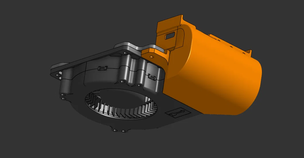Ống gió (Fanshroud) blower 120mm cho Nvidia Tesla K80 - Image 3