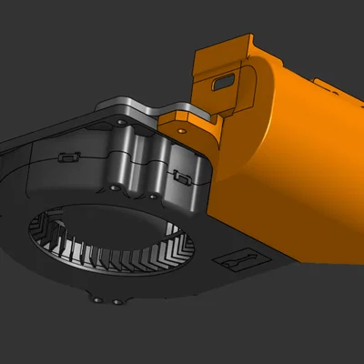 Ống gió (Fanshroud) blower 120mm cho Nvidia Tesla K80