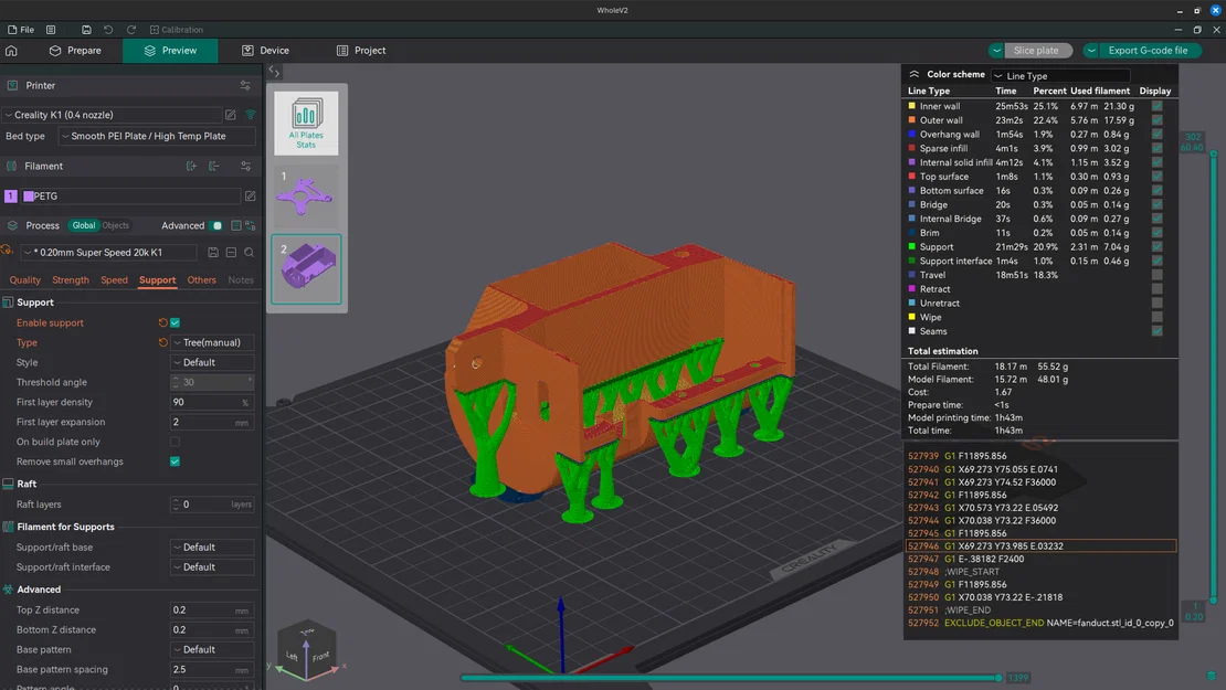 Ống gió (Fanshroud) blower 120mm cho Nvidia Tesla K80 - Image 4