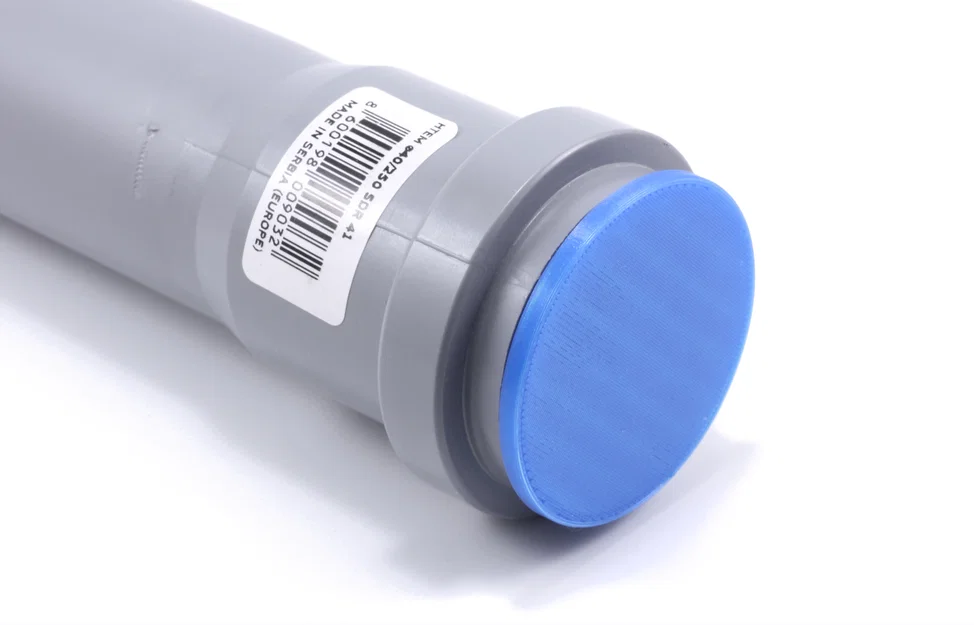 Nắp đậy ống nhựa tùy chỉnh (Parametric Pipe Cap) cho in 3D - Image 1