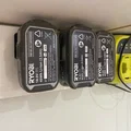 Giá treo pin Ryobi 18V - Phụ kiện 3D gọn gàng cho xưởng làm việc - Thumbnail 2