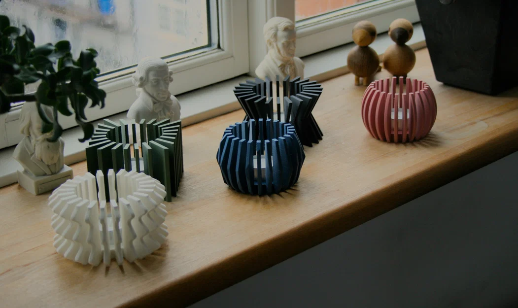 5 chân nến tealight (5 mẫu khác nhau) - Image 1