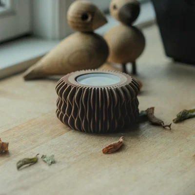 Candle V15 – Tealight nhỏ thành cong