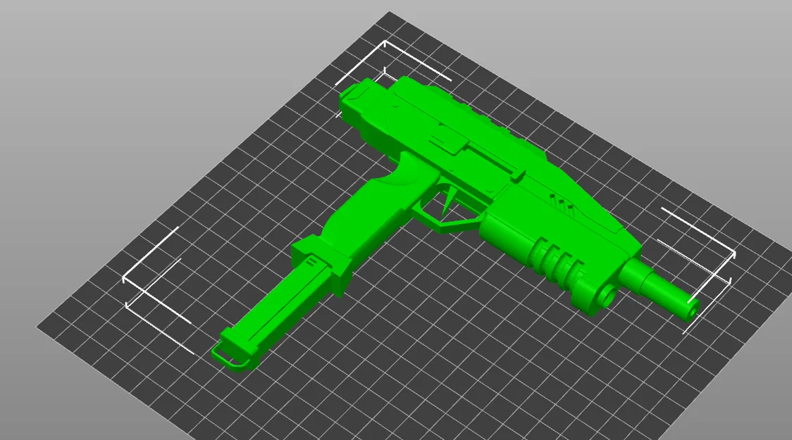 Mô hình Dual Micro SMGs từ Fortnite Chapter 5 Season 4 in 3D - Image 1