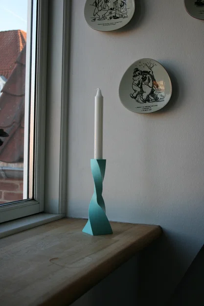 Chân nến Candle V3 - Mẫu giá đỡ nến 3D nghệ thuật hiện đại - Image 2