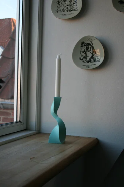 Chân nến Candle V3 - Mẫu giá đỡ nến 3D nghệ thuật hiện đại - Image 3