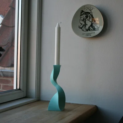 Chân nến Candle V3 - Mẫu giá đỡ nến 3D nghệ thuật hiện đại