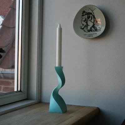 Chân nến Candle V3 - Mẫu giá đỡ nến 3D nghệ thuật hiện đại