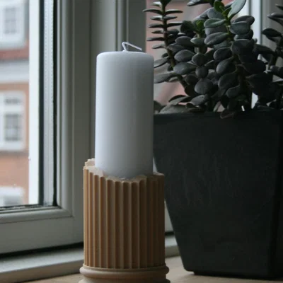 Chân nến cột Hy Lạp trang trí - Mô hình in 3D sang trọng