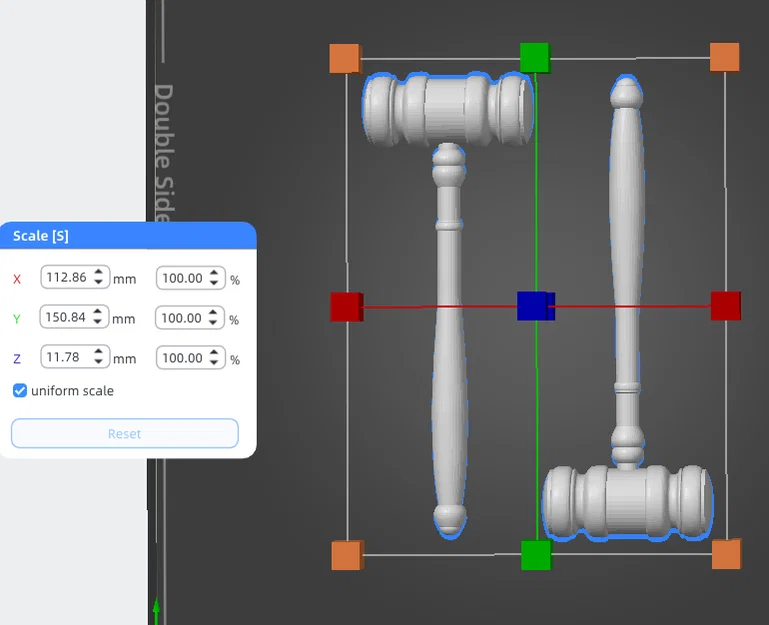 Mô hình búa đấu giá (Auction Gavel) in 3D đẹp mắt - Image 3
