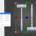 Mô hình búa đấu giá (Auction Gavel) in 3D đẹp mắt - Thumbnail 3