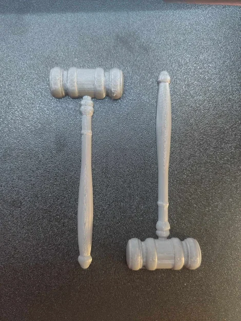 Mô hình búa đấu giá (Auction Gavel) in 3D đẹp mắt - Image 4