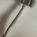 Mô hình búa đấu giá (Auction Gavel) in 3D đẹp mắt - Thumbnail 5