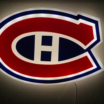 Hộp đèn LED logo Montreal Canadiens
