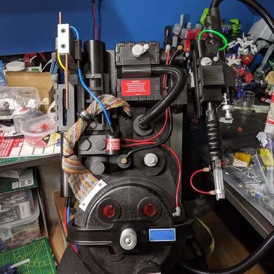 GHOSTBUSTERS - Pronton pack MK2.1 q-pack (Proton Pack) bản 3D print