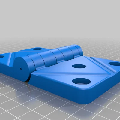 Bản lề in 3D (Fully printable hinge) cho dự án DIY và nội thất