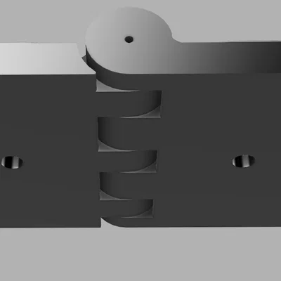 Bản lề in 3D (Fully printable hinge) cho dự án DIY và nội thất