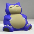 Mô hình 3D Snorlax Pokemon thiết kế không cần Support cực đẹp - Thumbnail 1