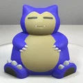 Mô hình 3D Snorlax Pokemon thiết kế không cần Support cực đẹp - Thumbnail 2