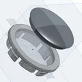 Nắp chụp tâm mâm VW Passat/Golf (Wheel Center Hub Cap) - Thumbnail 2