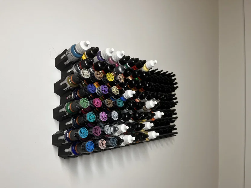Ultimate Hex Paint Holder – Hệ thống giá treo tường cho sơn - Image 3