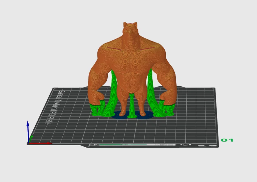 Mô hình Shiba-inu cơ bắp (Swole Doge) - In 3D cực chất - Image 12