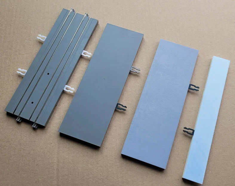 Tấm đường DIY cho hệ thống ray Kato Unitram (tỷ lệ N-gauge) - Image 3