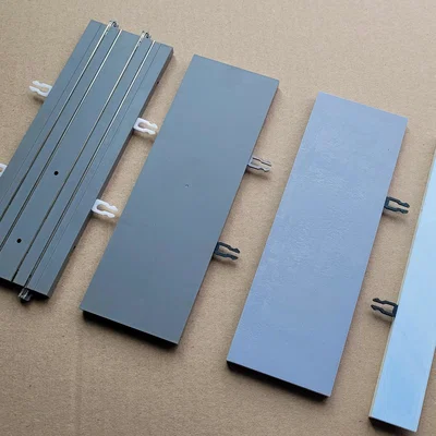 Tấm đường DIY cho hệ thống ray Kato Unitram (tỷ lệ N-gauge)