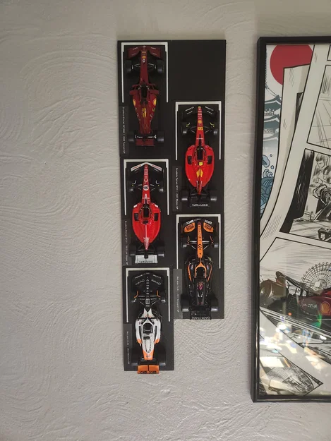 Giá treo tường xe F1 Bburago tỉ lệ 1:43 (Starting Grid Mount) - Image 1