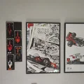 Giá treo tường xe F1 Bburago tỉ lệ 1:43 (Starting Grid Mount) - Thumbnail 2