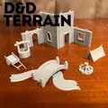 Bộ sưu tập địa hình Fantasy 3D cho game tabletop và D&D - Thumbnail 1