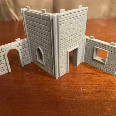 Bộ sưu tập địa hình Fantasy 3D cho game tabletop và D&D