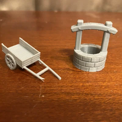 Bộ sưu tập địa hình Fantasy 3D cho game tabletop và D&D
