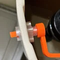 Bộ tay gạt xả nước bồn cầu với cần gạt góc - Thumbnail 8
