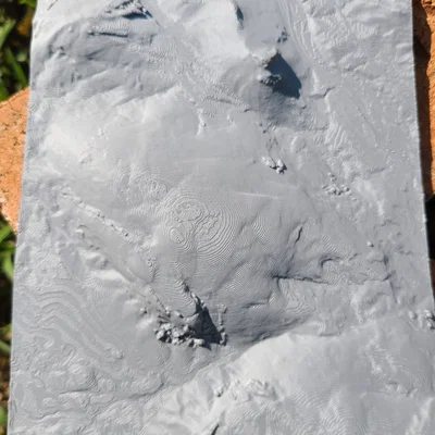 Enchanted Rock – Mô hình địa hình từ dữ liệu USGS Lidar