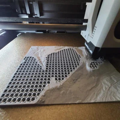 Enchanted Rock – Mô hình địa hình từ dữ liệu USGS Lidar