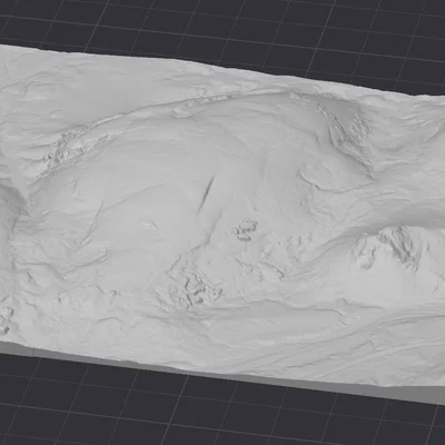 Enchanted Rock – Mô hình địa hình từ dữ liệu USGS Lidar