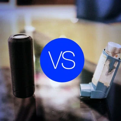 Ống hít hen suyễn đơn giản + Buồng đệm (Spacer)