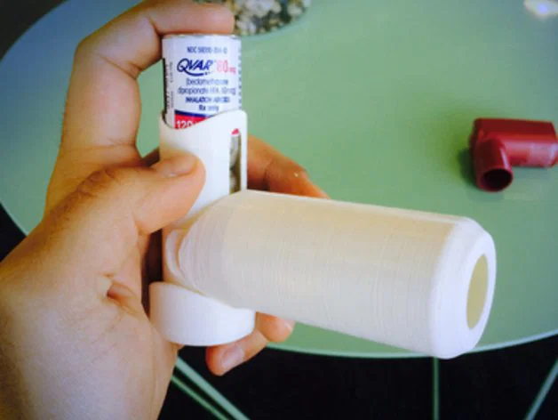 Ống hít hen suyễn đơn giản + Buồng đệm (Spacer) - Image 5