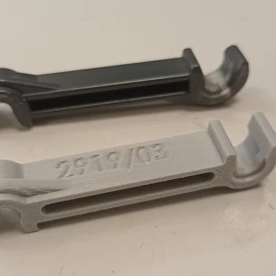 Thanh Tilt Bar thay thế cho xe xúc Bruder Volvo L260H (43469)