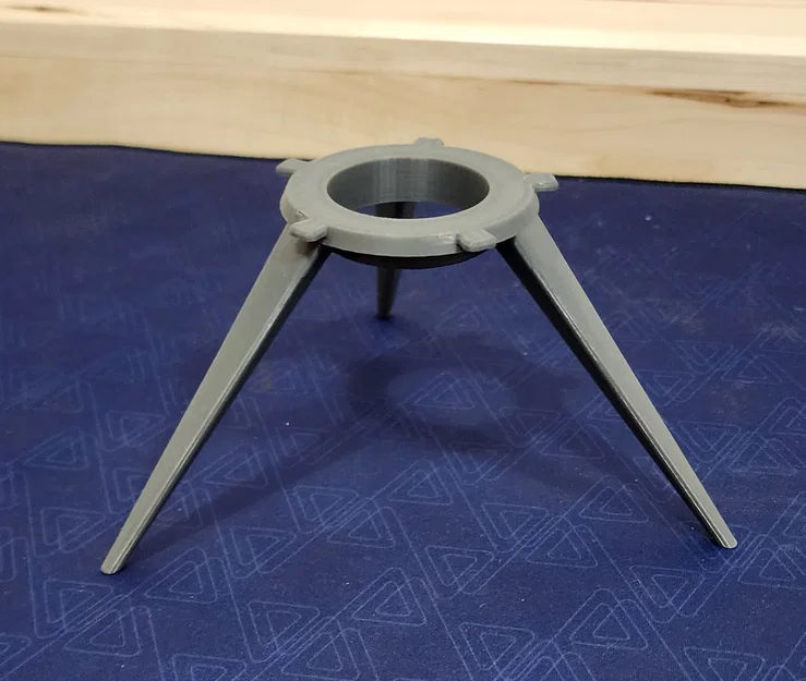 Chân đế đèn mặt trăng in 3D với miệng mở rộng 40mm chắc chắn - Image 2