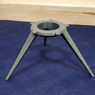 Chân đế đèn mặt trăng in 3D với miệng mở rộng 40mm chắc chắn