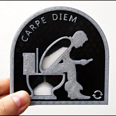 Đồng hồ cát toilet (Toilet sand clock timer)